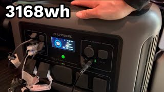 The Ultimate Setup! ALLPOWERS R3500 Portable Power Station and 400W Solar Panel - ALLPOWERS SP037
