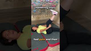 3 Pulled Hamstring Exercises 🤔😳 Fix Your Hamstring Injury #shorts