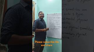 Different types of physical quantities as per SI system in physics|Basics for class 6 to 10#physics