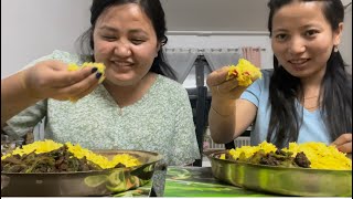 chmre sukuti #mukbang  😜