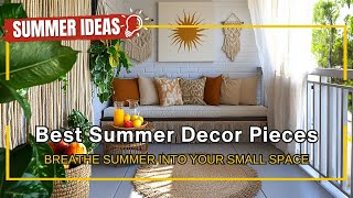 50 Best Summer Decor Pieces for Small Apartment, Breathe Summer Into Your Small Space
