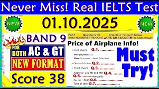 IELTS LISTENING PRACTICE TEST 2025 WITH ANSWERS | 01.10.2025