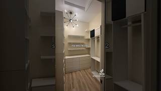 Renter friendly Walk-In closet transformation. #closetmakeover #renterfriendly #diyhomedecor