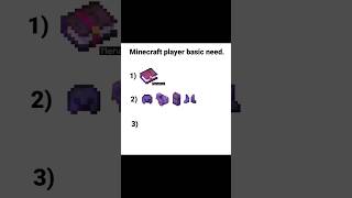Minecraft Player Basic need 🙂❤️‍🩹