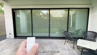 Privacy control with PriWatt smart glass