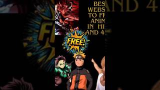 Anime Shows Hindi Mein Kaha Dekhe?🤔💥👌#anime #freeanime #hindianime #youtubeshorts #viralshorts