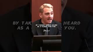 Amber's lawyer messes up with the wrong person ❤️‍🔥 #johnnydepp #johnnydepptrial #shorts #trending