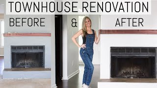 Townhouse Renovation Before and After