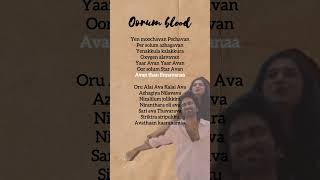 Oorum Blood song lyrics ✨| Sai Abhyankkar | Dude #lyrics #trending