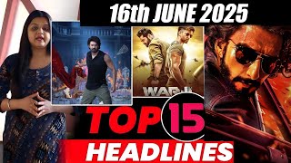 Top 15 Big News of Bollywood 16th JUNE 2025 | Salman Khan , Ramayana, Sunny Deol, Amir Khan