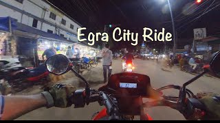 Egra City Ride During Night II Egra II East Midnapore II
