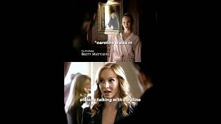 stefan checking out caroline when they are just friends 😘