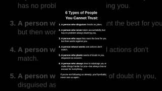 6 type of people You cannot .... #Dark psychology #psychologyfacts #mindcontrol #overthinkers