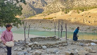 Hard Life: A Nomadic Mother and Son Build Hope with Stone, Bread, and River Life
