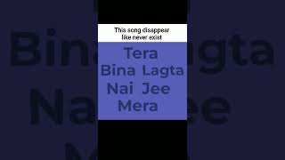 This song disappear like never exist #songs #songlyrics #songlyricsanimationvideo