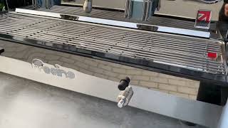 Premium Coffee Cart L with solar panel and water heater