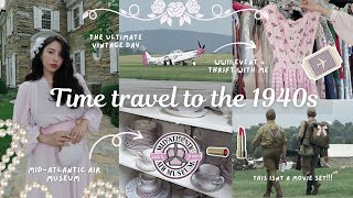 I Time-Traveled to the 1940s – WWII Weekend at Mid-Atlantic Air Museum 💌🎀🪖