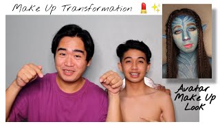 AVATAR MAKE UP Transformation 💄✨ (Make Up by Jay Ay Villanueva)