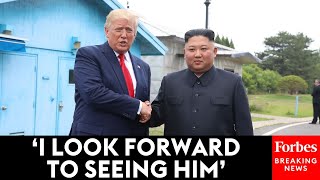 Trump Says That He Will Meet With North Korea's Kim Jong Un 'Someday'