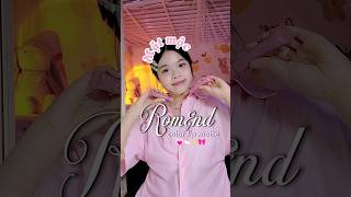 Mặt mộc swatch son romand color lip matte#romand #romandvn #colorlipmatte #iamhawq #swatchson