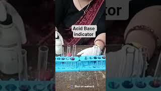 Acid Base Indicator #Science With fun 😊 and enjoy