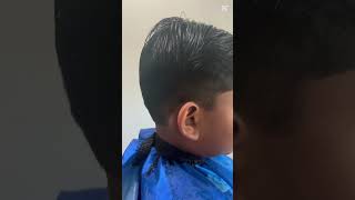 I’m getting haircut at my dad’s Barber Shop # besthaircutsforschoolboys #haircuttrending2025