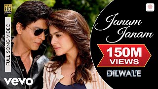 Janam Janam Full Video, Arijit Singh - Dilwale | Shah Rukh Khan | Kajol | Antara Mitra |Pritam