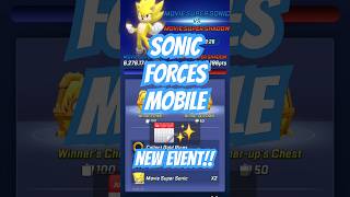 New event in Sonic Forces mobile 📲 #sonic #sonicforces @SonictheHedgehog @SEGA @segahardlight