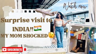 Bucket list✅How I surprised my mom!??🫣#surprisevisittoindia