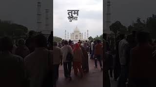 The TajMahal ❤️😍#tajmahal #agra #indianmonuments #sevenwondersoftheworld #trend  #tourism