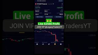 Live 100X Leverage ETH scalping | 2500$ Profit in 5 minute #crypto #bitcoin #ethereum #trading