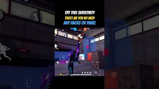 👑 Trust Me! This Sensitivity Beats Every Pro – No Panel, No Hacks 😱 | Free Fire Headshot Trick 🔥