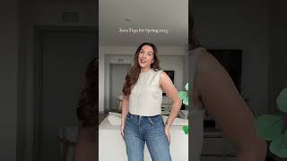 #zarahaul #zaratops #spring2025 #fashioninfluencer #zaraspring
