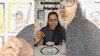 എത്ര എളുപ്പം Archimedes Principle! Science experiment. Math Volume #shorts #education