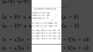 Maths Formulae for Class-10,#youtubeshorts ,#shorts ,#maths ,#mathsformula ,#mathsforclass10