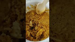 Aerial Paneer Butter Masala  at 35000 feet. Why not? हवाई पनीर बटर मसाला इंडिगो में