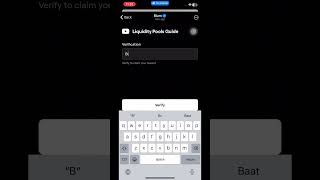 Blum Liquidity pools guide || Blum verification code 2024 ✅
