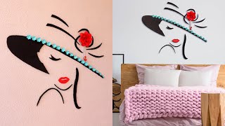 Wall Art #shorts #viralvideo #shortsvideo #ytshorts #diywallart #youtubeshorts #viral #diyroomdecor