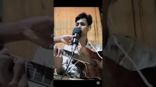 দেয়ালের ছায়ায় দেখো বাড়ছে দেয়াল  একা  নিজের দেহ রেখে ছায়াতেই লেপটে থাকা#coversong #sadcoversong