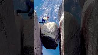 Canyon Kjergbolter in Norway #KjergbolterAdventures #NorwayCanyon