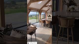 This Modern farmhouse kitchen design is stunning!! #farmhousekitchen #modernfarmhouse