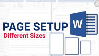 Microsoft Word Page Setup Tutorial: How to Resize & Customize Your Pages