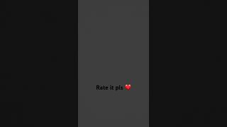 Do u like it? Rate 1-8756 😼
