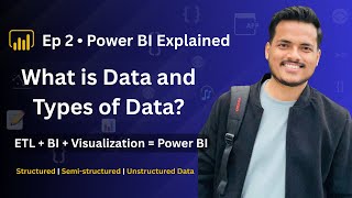 Ep 2: What is Data? Types of Data Explained with Examples | Power BI Series