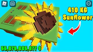 growing EVERYTHING in BEE UPDATE in Roblox grow a garden...