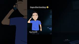 chill bro...#animated #trending #comedy #breakup #funny #sad