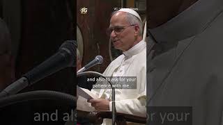 POPE APOLOGIES FOR BEING LATE | POPE LEO XIV | VATICAN