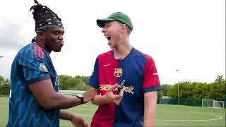 JJ Reacts to Declan Rice Following Vik and Not Him