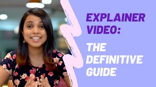 Explainer Video: The Definitive Guide #studiotalevideotips