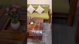 ✨ Elevate Your Space with the Perfect Wood Choice! #woodworking #bespokefurniture #interiordesign